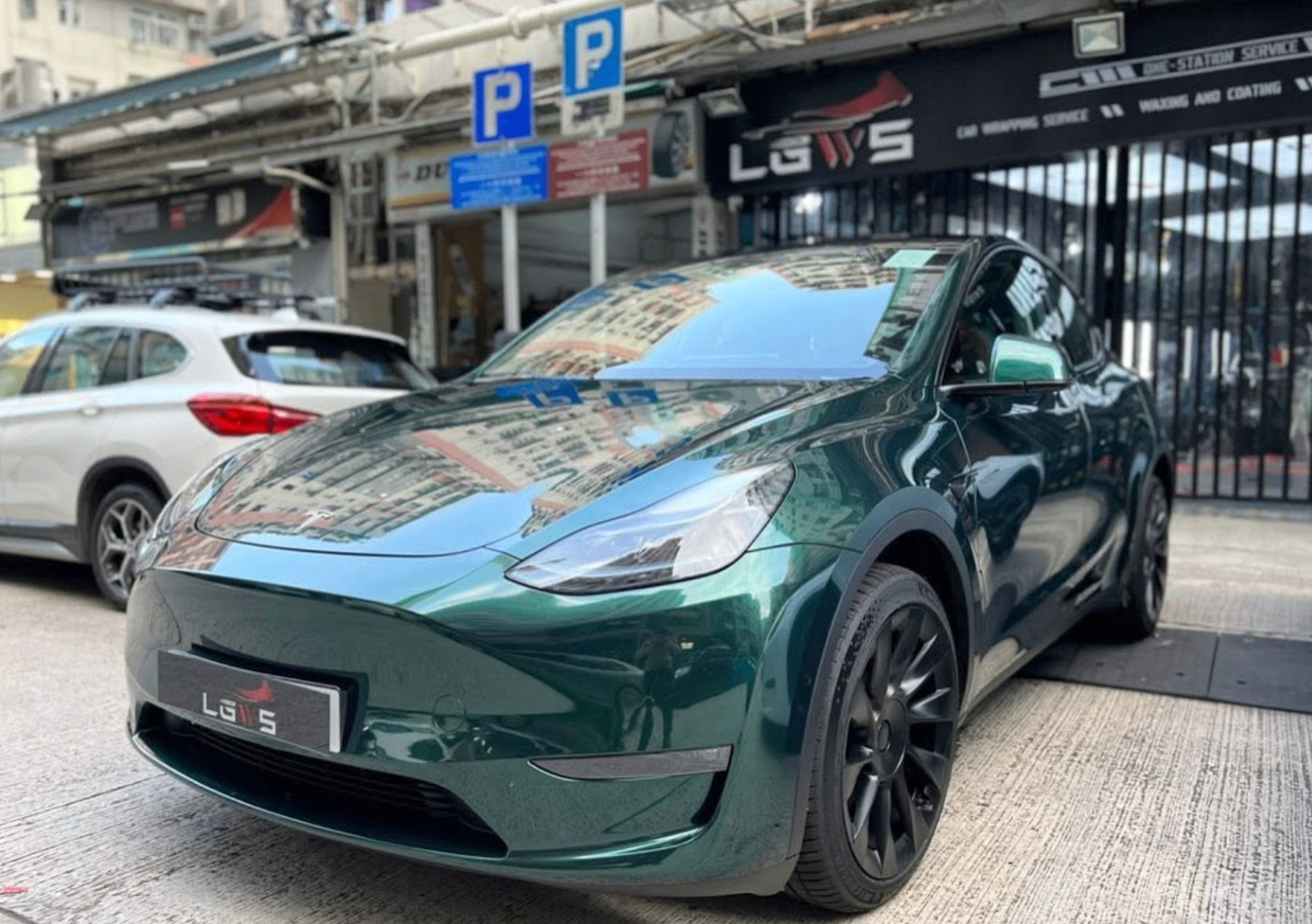 Tesla Model Y CYBRIX IRONMix Colour PPF Series|Colour PPF
