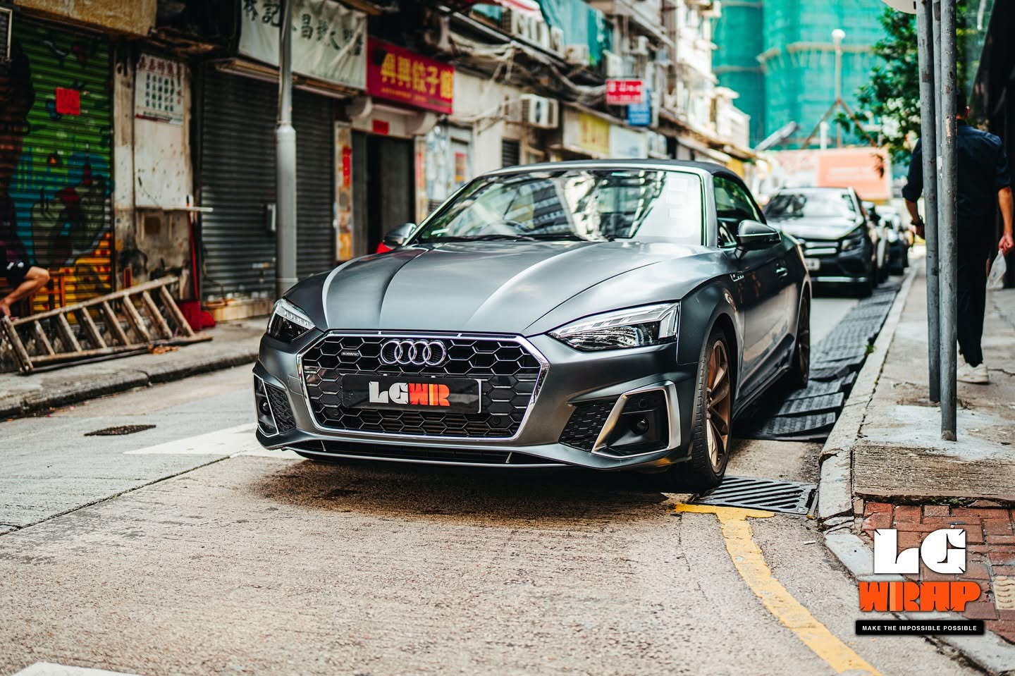 Audi A5 GSWF DEFENDER Satin PPF 施工作品