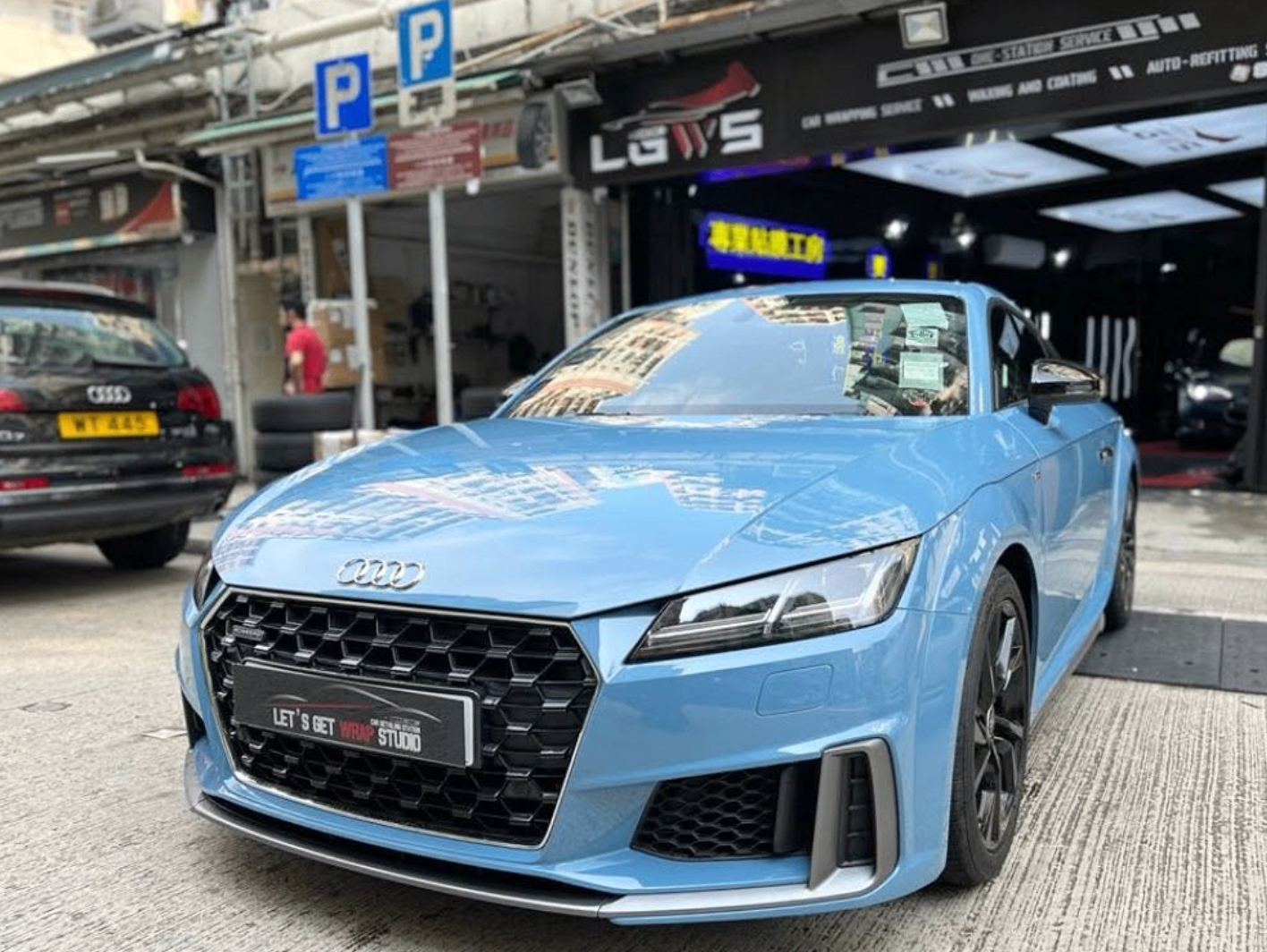 Audi TT (Brand New) CYBRIX IRONMix Colour PPF Series|Colour PPF 施工作品