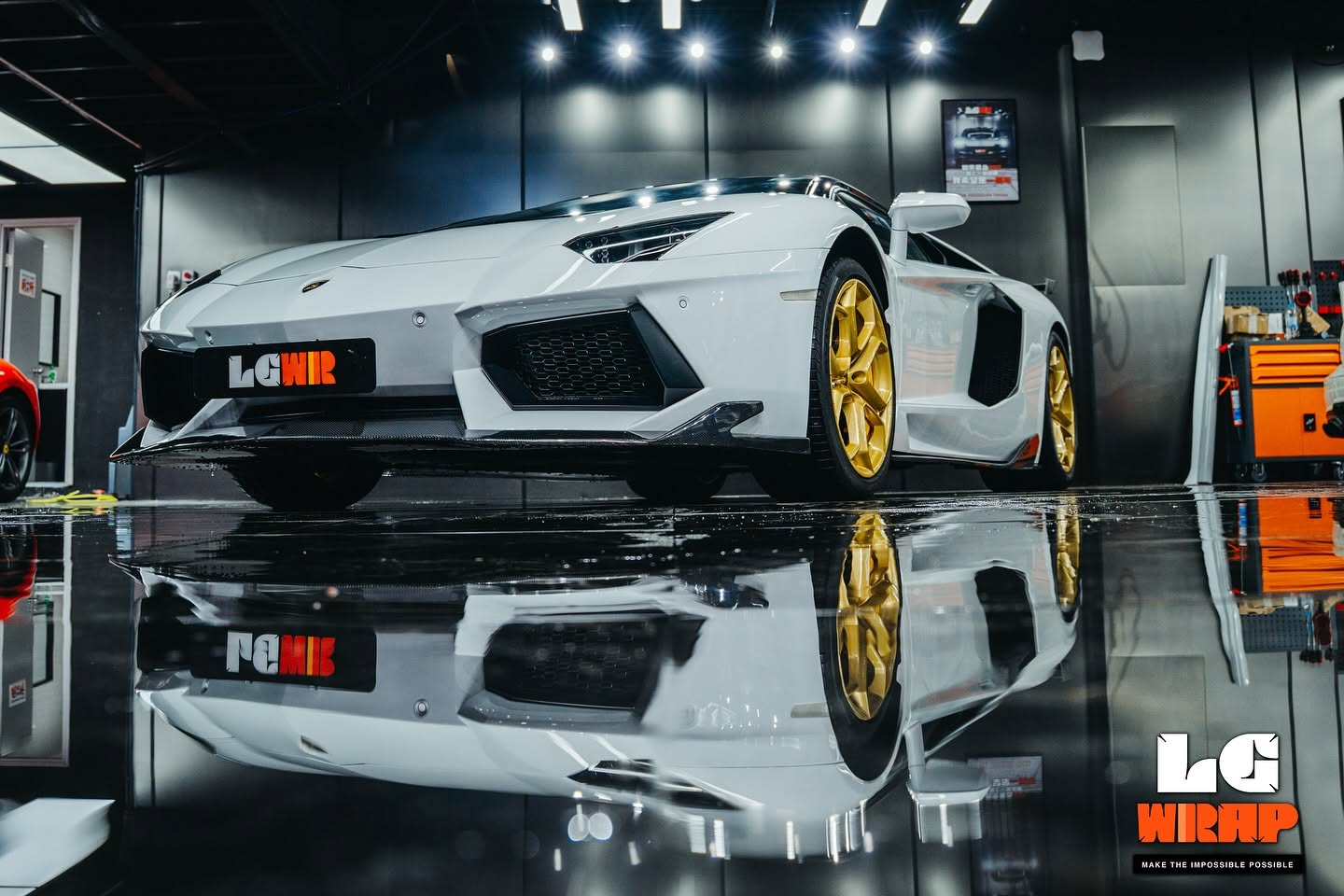 Lamborghini Aventador GSWF DEFENDER Platinum PPF 施工作品