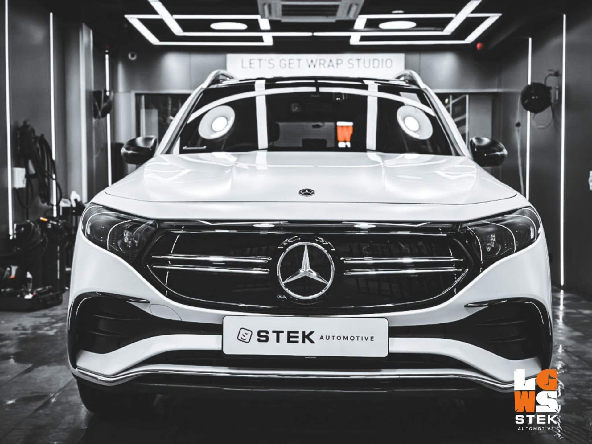 MERCEDES-BENZ EQB STEK DYNOMatt 透明啞面漆面保護膜 (Matte PPF)
