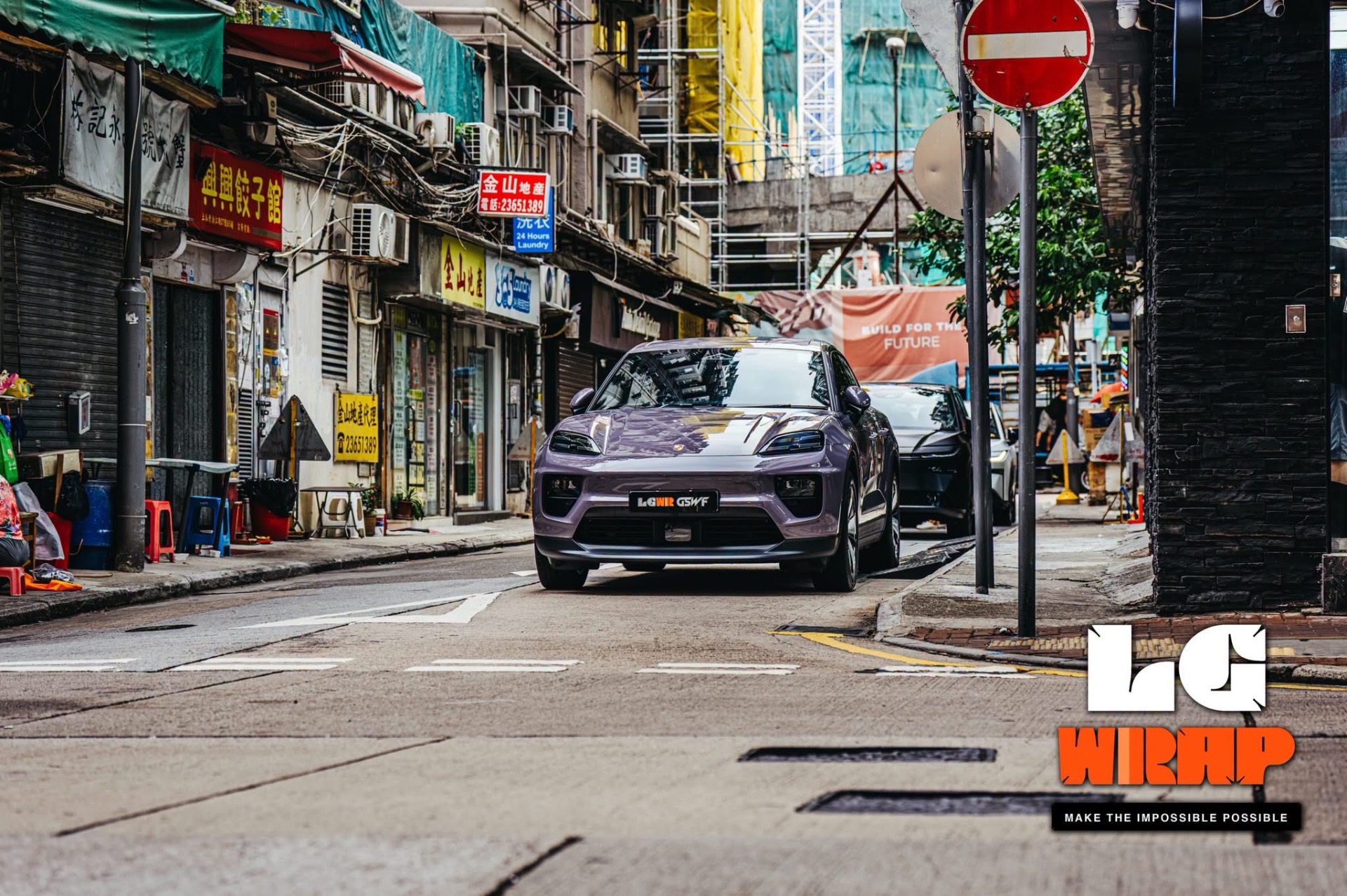 Porsche Macan EV CYBRIX IRONMIX Provence Purple Colour PPF