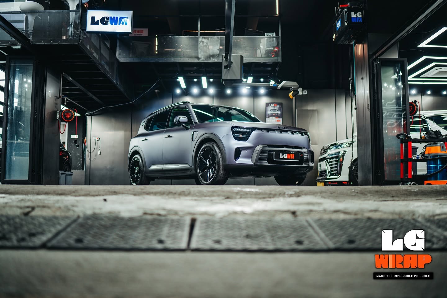 Smart #5 Premium CYBRIX IRONMIX Satin Racing Blue Colour PPF 施工作品