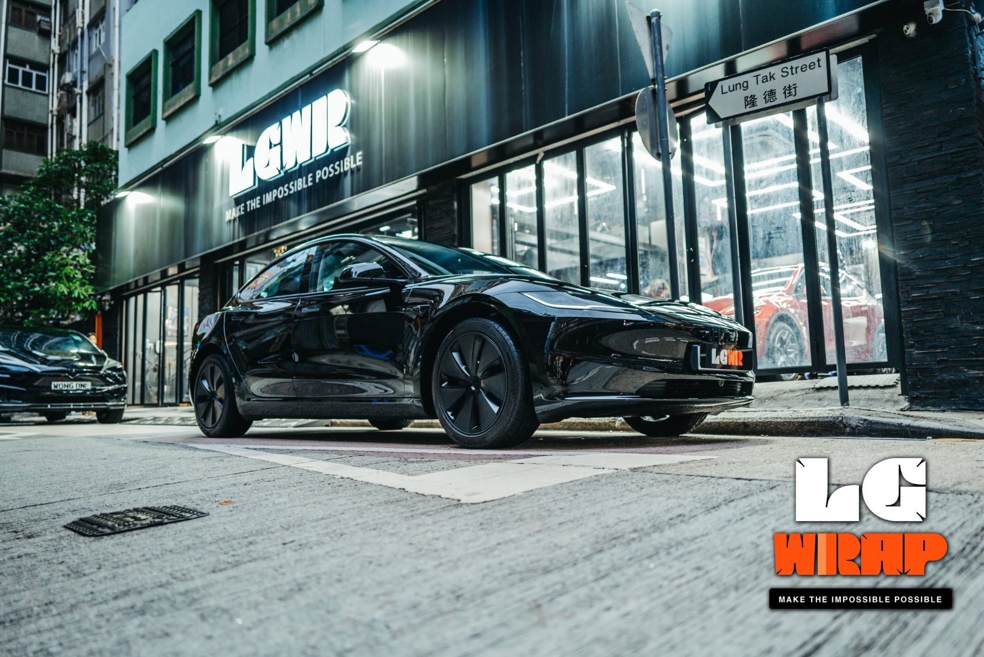 Tesla Model 3 Highland CYBRIX IRONMIX Super Black Colour PPF