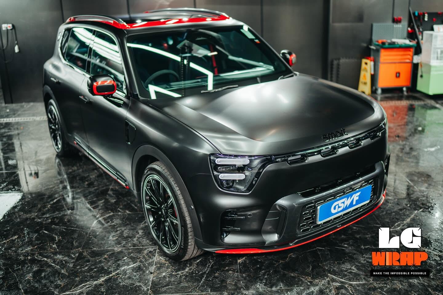 Smart #5 Brabus GSWF DEFENDER Satin PPF 施工作品