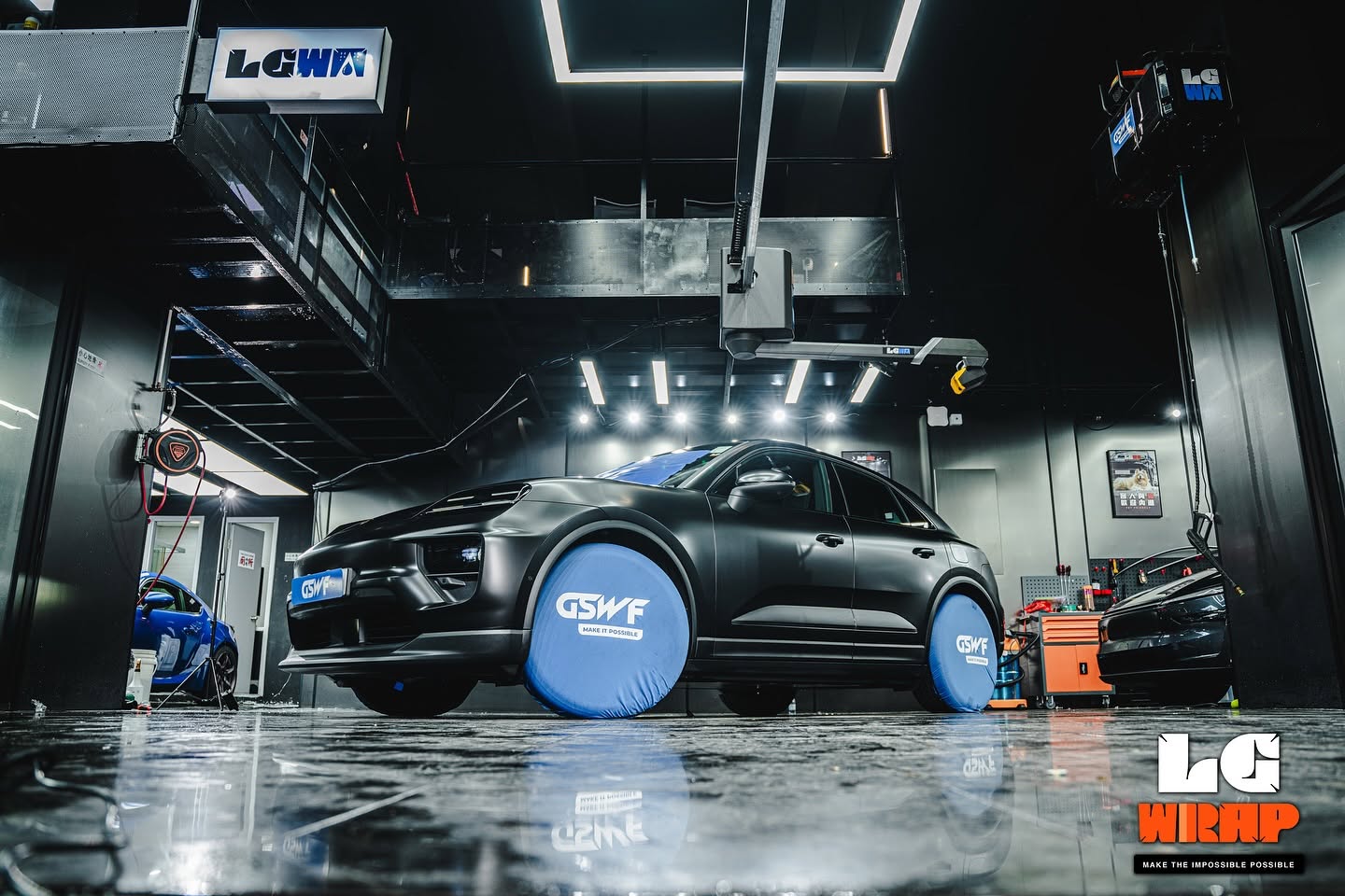 Porsche Macan EV GSWF DEFENDER Satin PPF