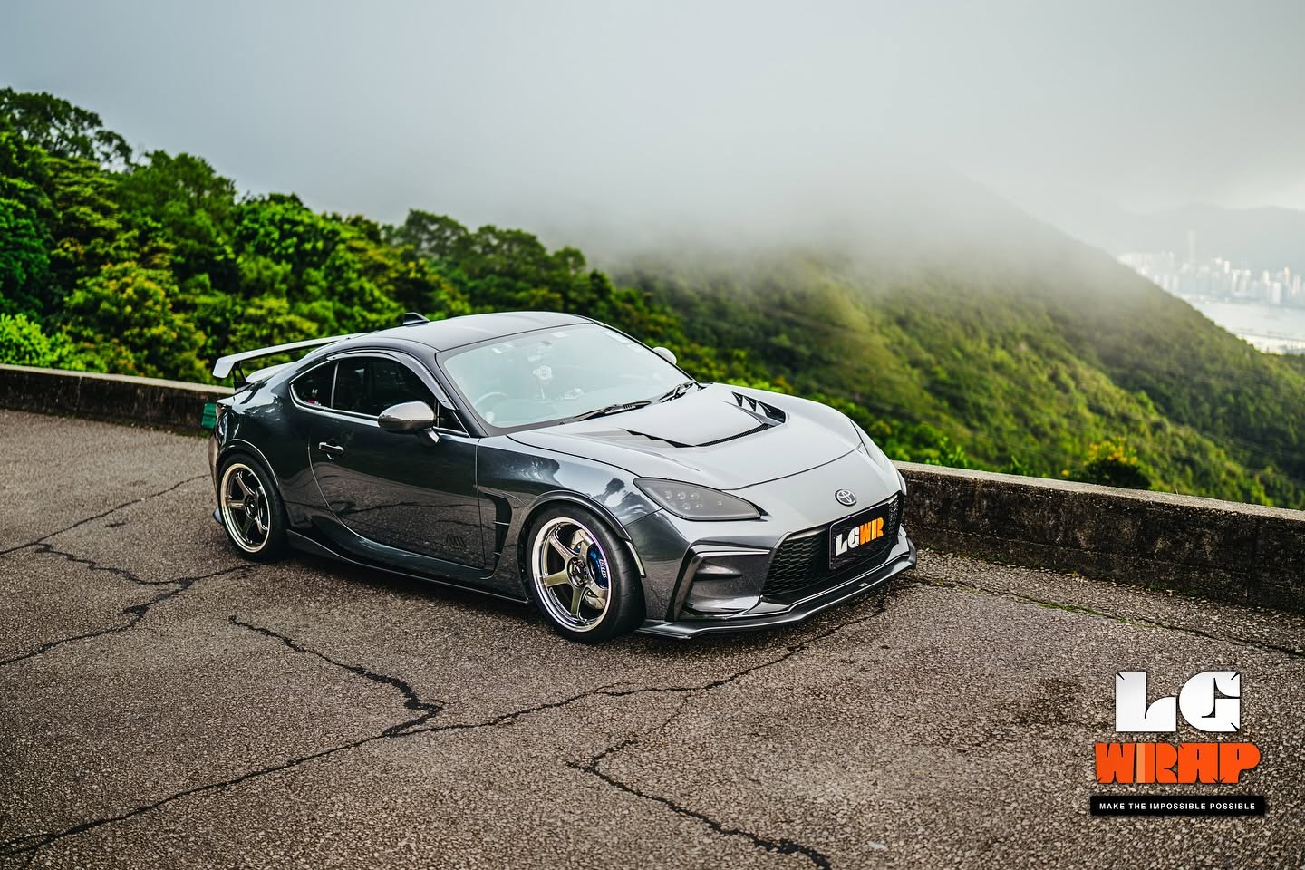 Toyota GR86 GSWF DEFENDER Platinum PPF × AXIS Parts Carbon