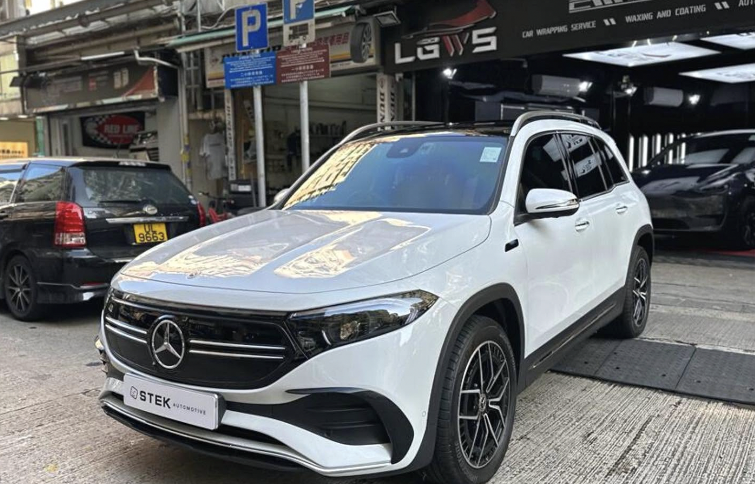 MERCEDES-BENZ EQB 250 STEK DYNOPure+ Series 透明亮面漆面保護膜 (Gloss PPF)