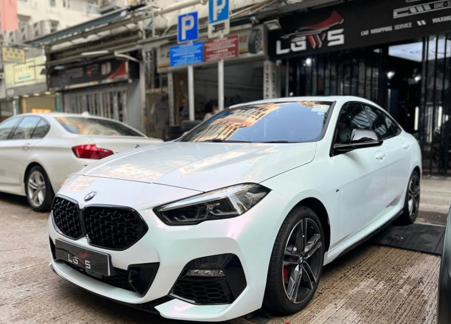 BMW 218i CYBRIX IRONMix Colour PPF Series|Colour PPF 施工作品