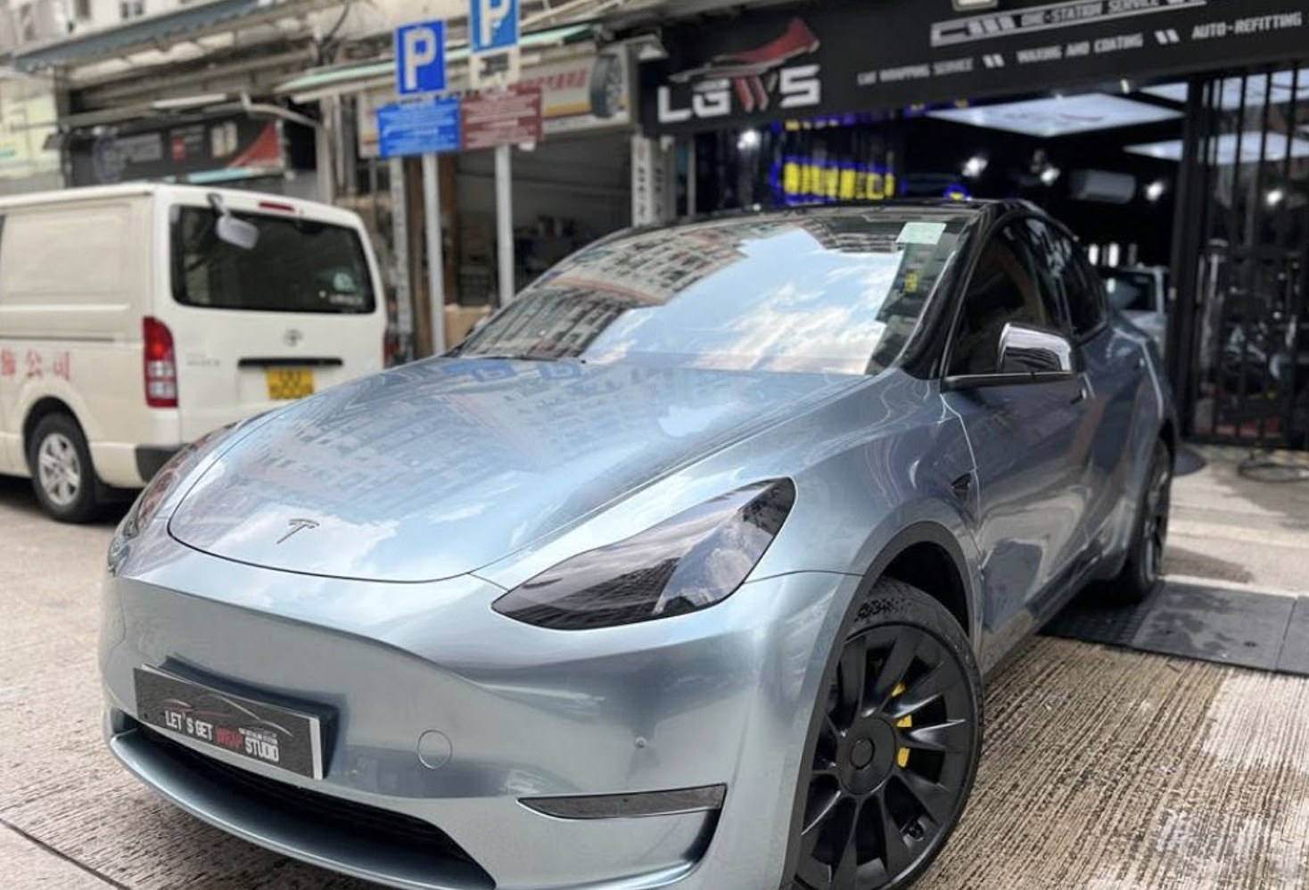 Tesla Model Y CYBRIX IRONMix Colour PPF Series|Colour PPF