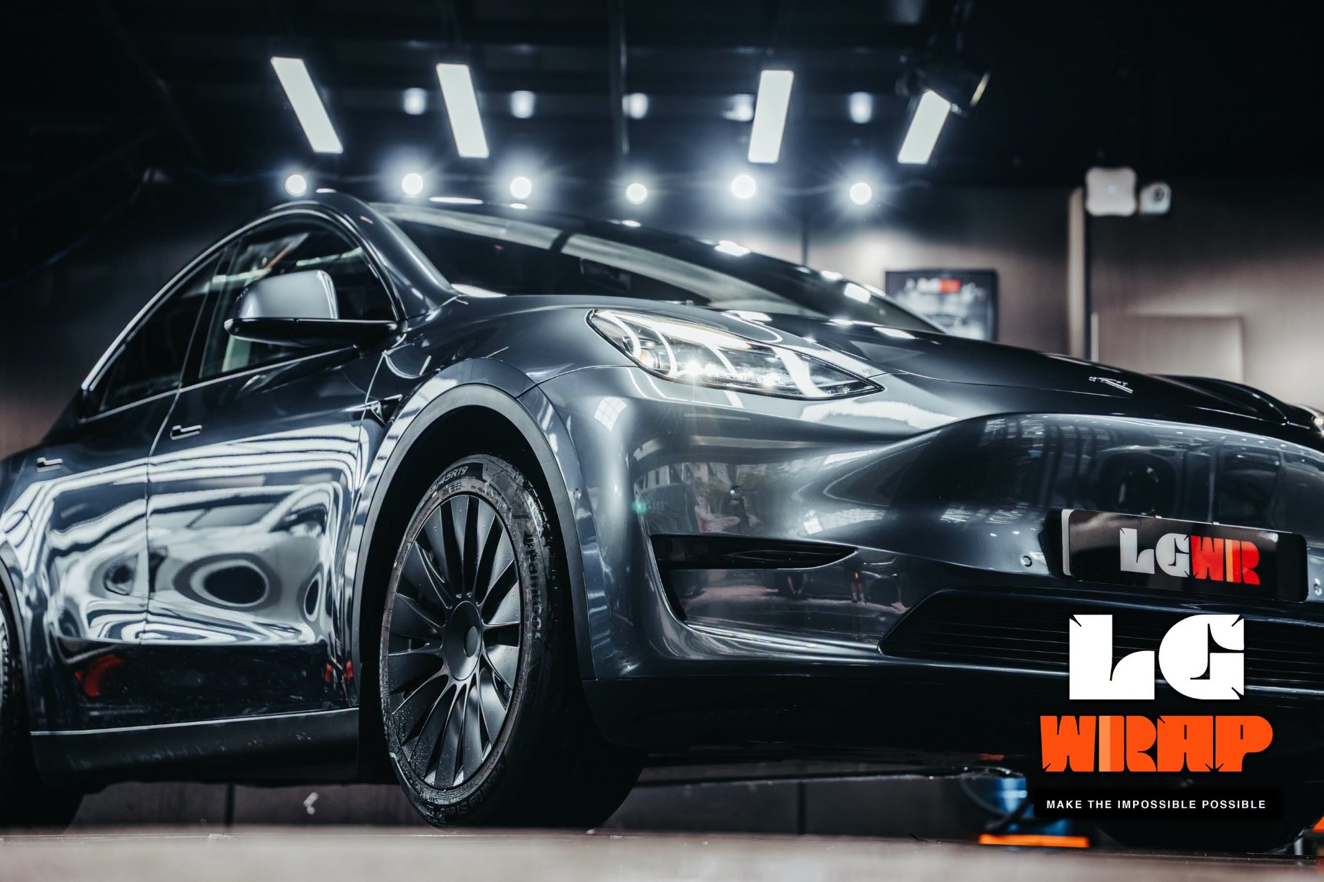 Tesla Model Y CYBRIX IRONMIX Byron Bay Blue Colour PPF