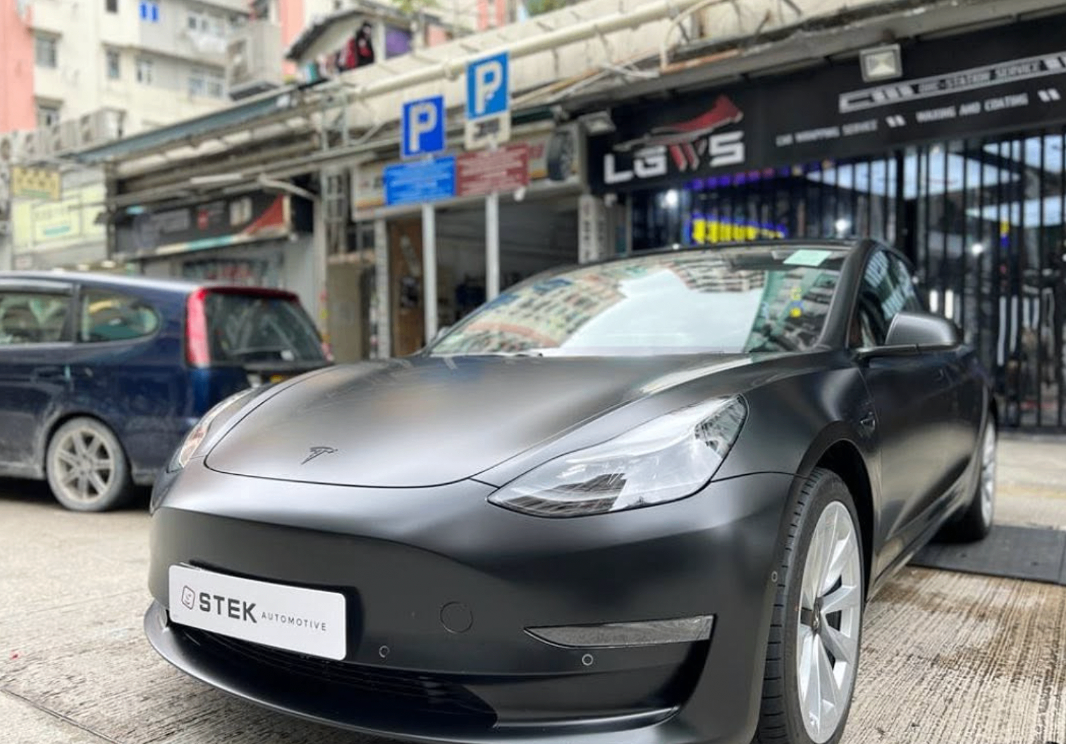 Tesla Model 3 STEK DYNOMatt PPF Series|啞面PPF