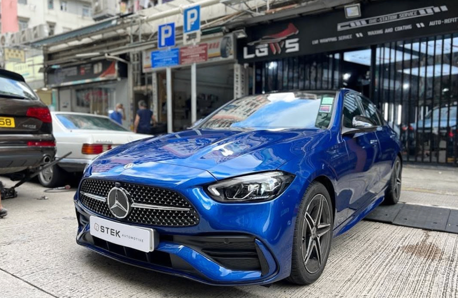 MERCEDES-BENZ C200 STEK DYNOPure+ PPF Series|透明 PPF