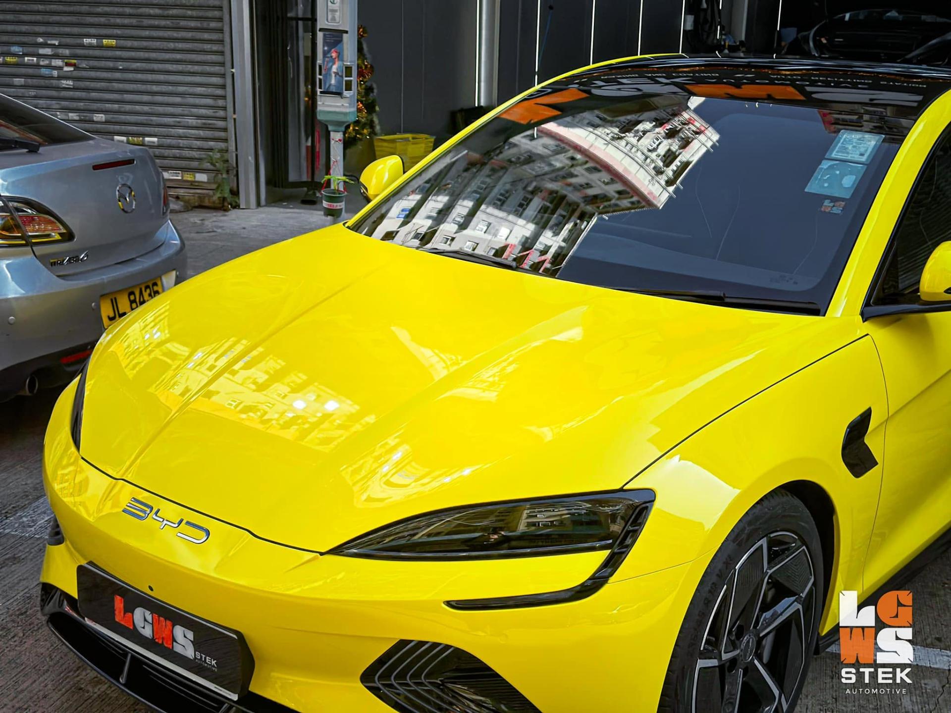 BYD Seal Maize Yellow 螢火蟲亮黃色 Colour PPF