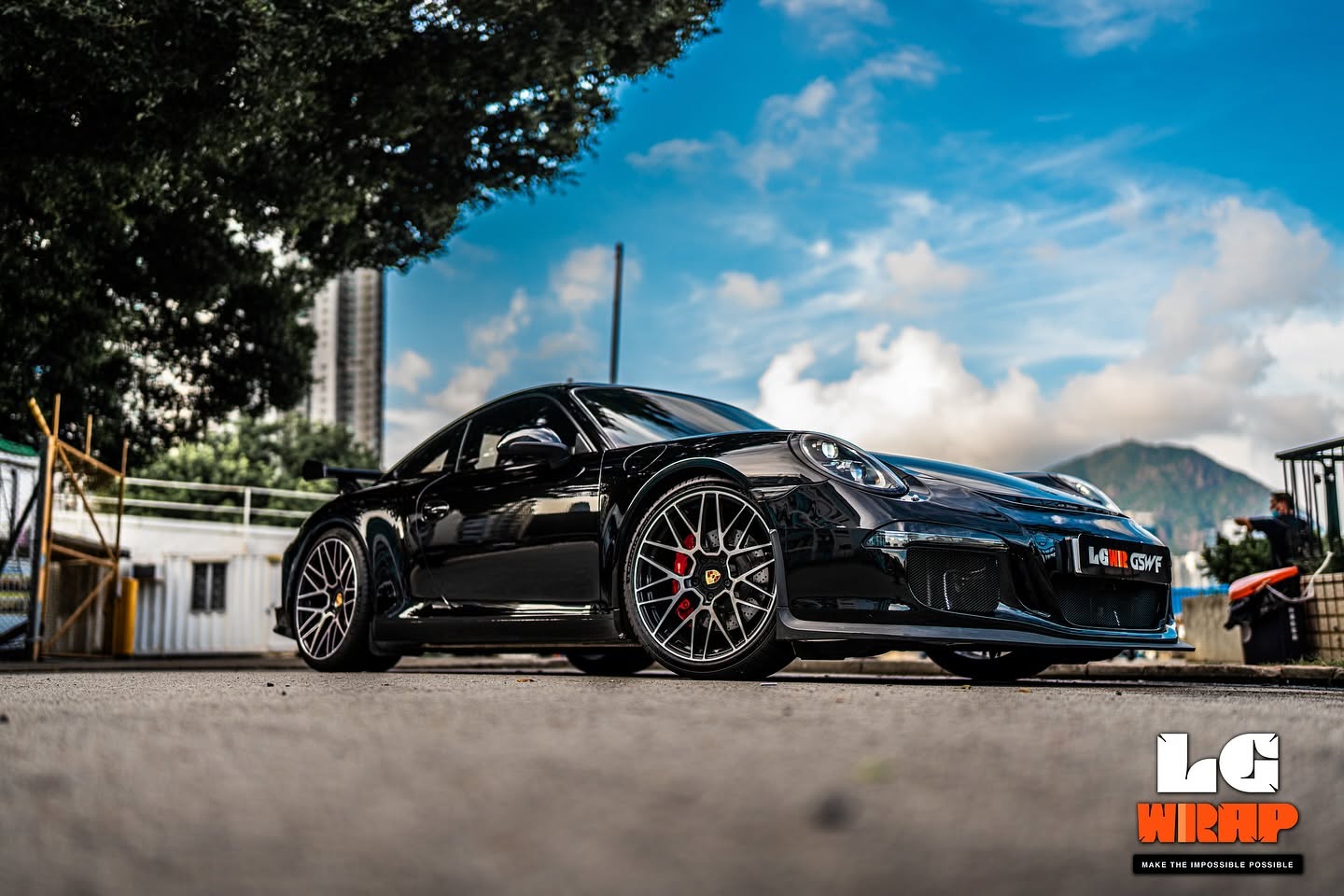 Porsche 911 Carrera GSWF Chroma GUARD Night Sky Colour PPF 施工作品