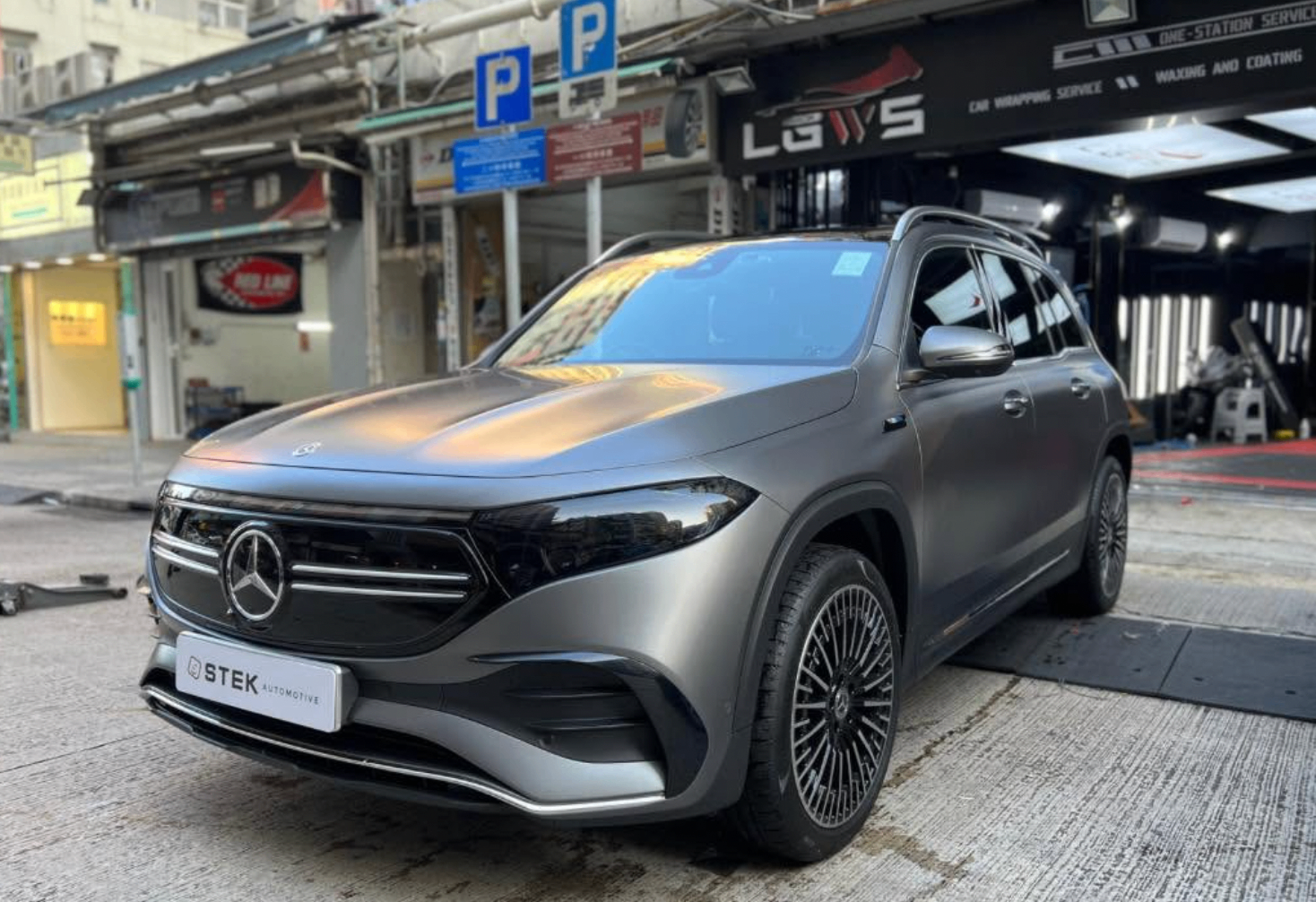 MERCEDES-BENZ EQB 250 STEK DYNOMatt Series 透明啞面漆面保護膜 (Matt PPF)