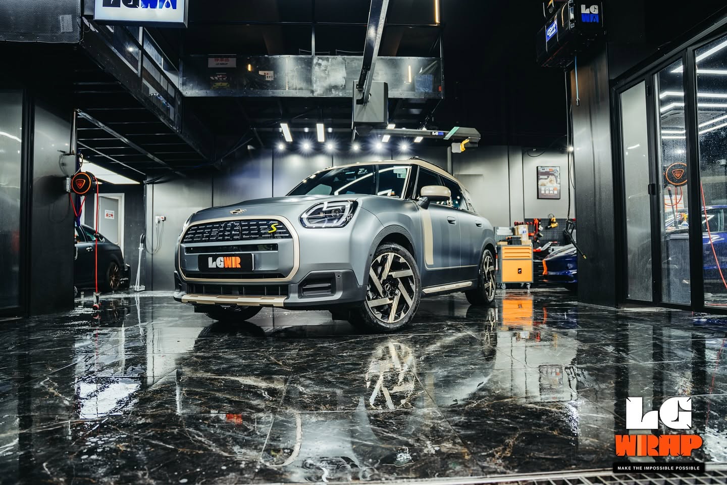 Mini Countryman GSWF DEFENDER Satin PPF 施工作品